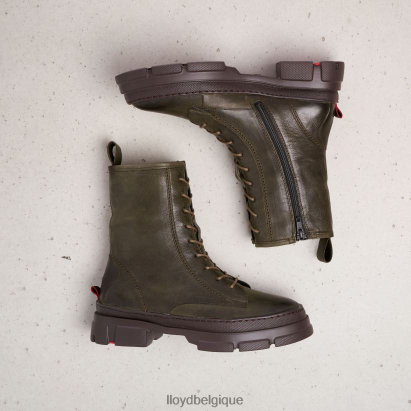 LLOYD bottines en cuir à semelle extralégère femmes vert 4Z6Z66973 chaussures