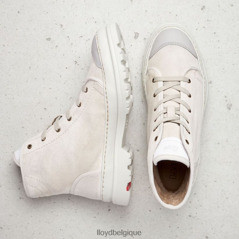 LLOYD bottines en cuir à semelle légère femmes beige 4Z6Z66955 chaussures