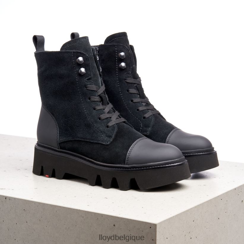 LLOYD bottines en cuir à semelle légère femmes noir 4Z6Z66947 chaussures