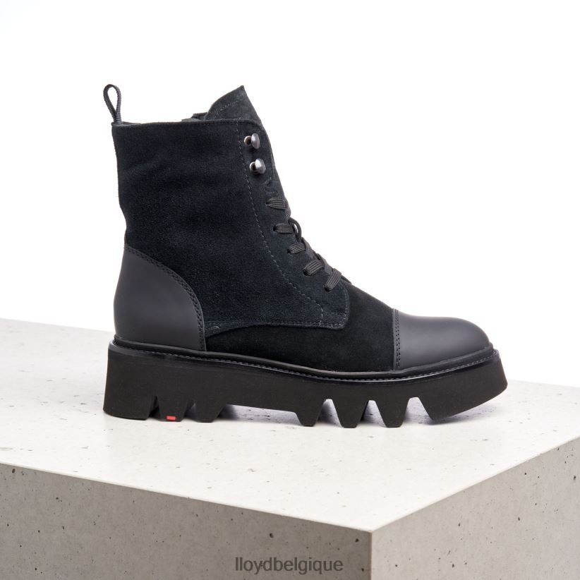 LLOYD bottines en cuir à semelle légère femmes noir 4Z6Z66947 chaussures