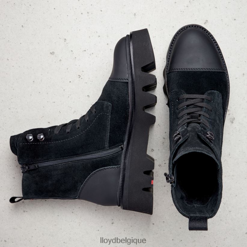 LLOYD bottines en cuir à semelle légère femmes noir 4Z6Z66947 chaussures