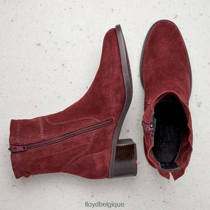 LLOYD bottines respirantes femmes rouge 4Z6Z66983 chaussures