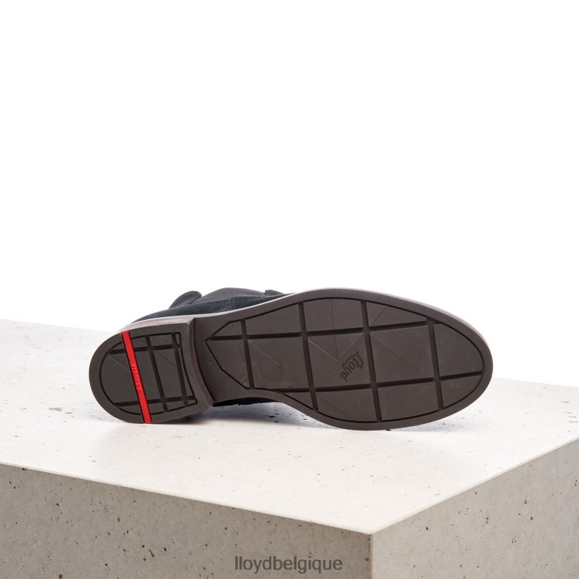 LLOYD bottines à enfiler en cuir brut femmes noir 4Z6Z66975 chaussures