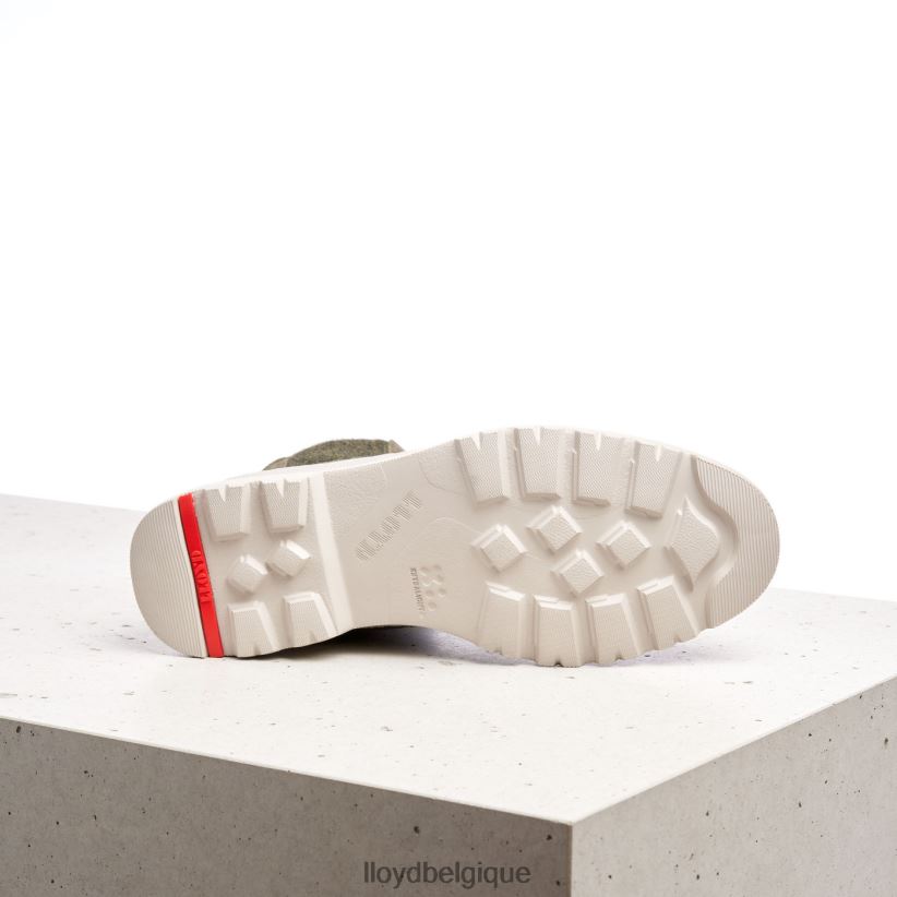 LLOYD bottines à enfiler en cuir brut femmes vert 4Z6Z66926 chaussures