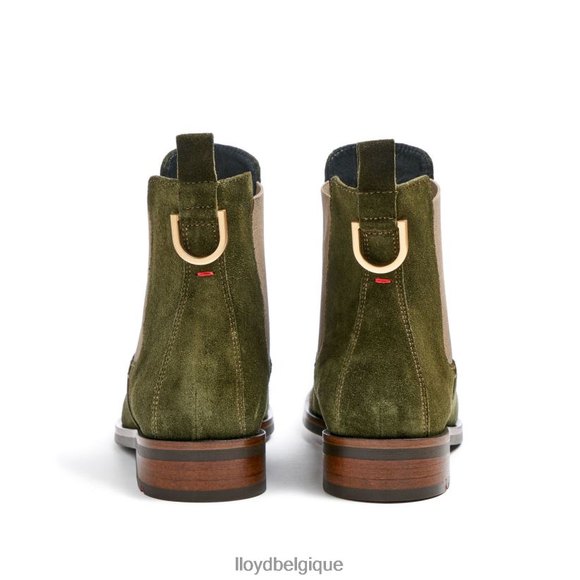 LLOYD bottines à enfiler en cuir brut femmes vert 4Z6Z66935 chaussures