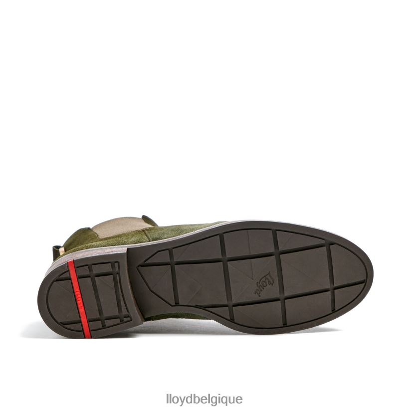 LLOYD bottines à enfiler en cuir brut femmes vert 4Z6Z66935 chaussures