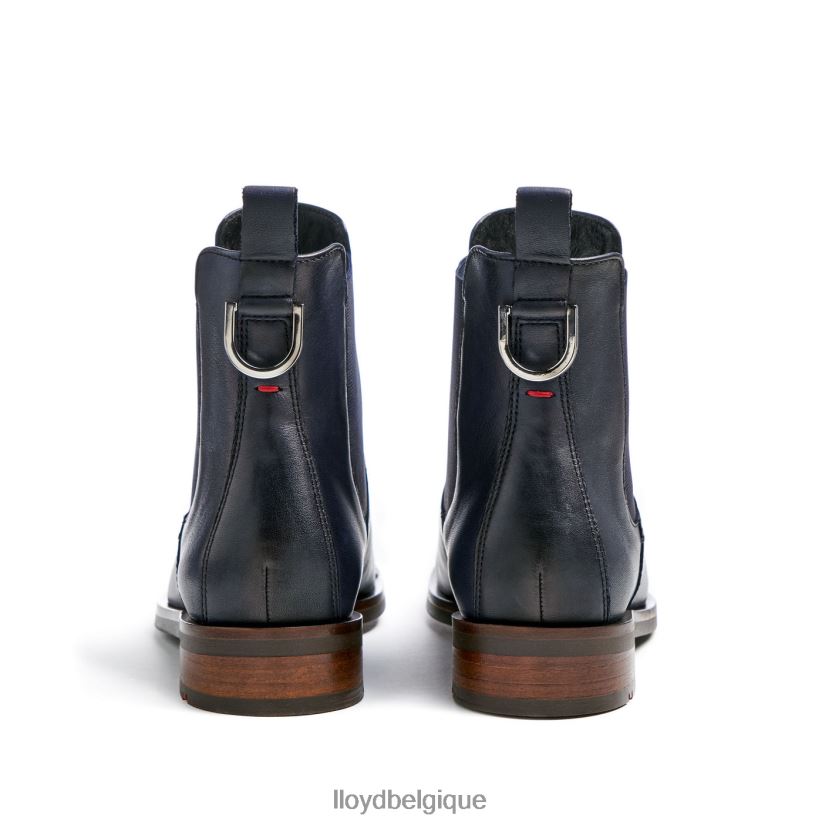 LLOYD bottines à enfiler en cuir lisse femmes bleu 4Z6Z66934 chaussures