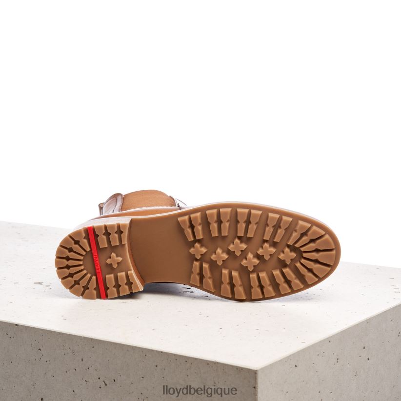 LLOYD bottines à enfiler en cuir lisse femmes brun 4Z6Z66964 chaussures