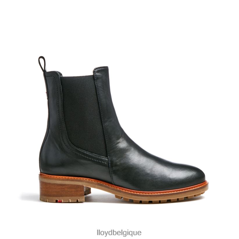 LLOYD bottines à enfiler en cuir lisse femmes noir 4Z6Z66923 chaussures