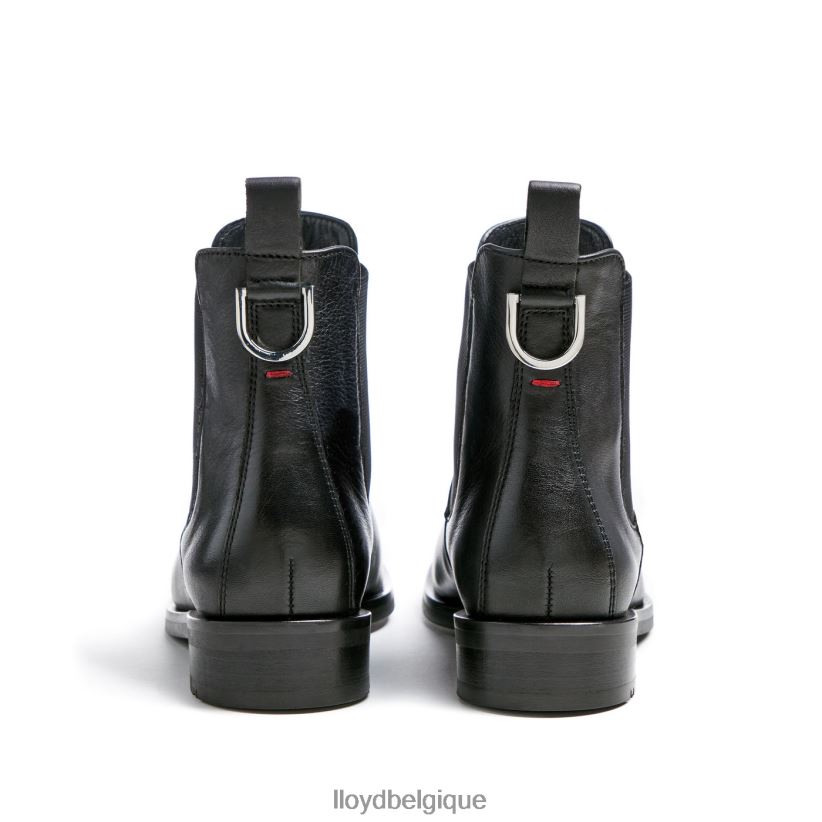 LLOYD bottines à enfiler en cuir lisse femmes noir 4Z6Z66932 chaussures