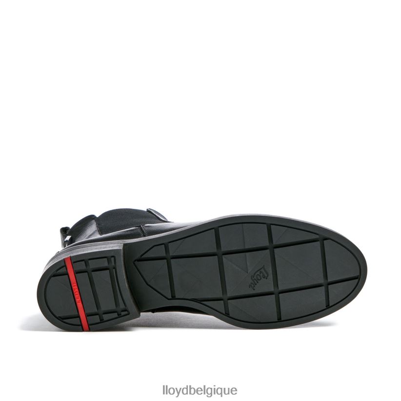 LLOYD bottines à enfiler en cuir lisse femmes noir 4Z6Z66932 chaussures