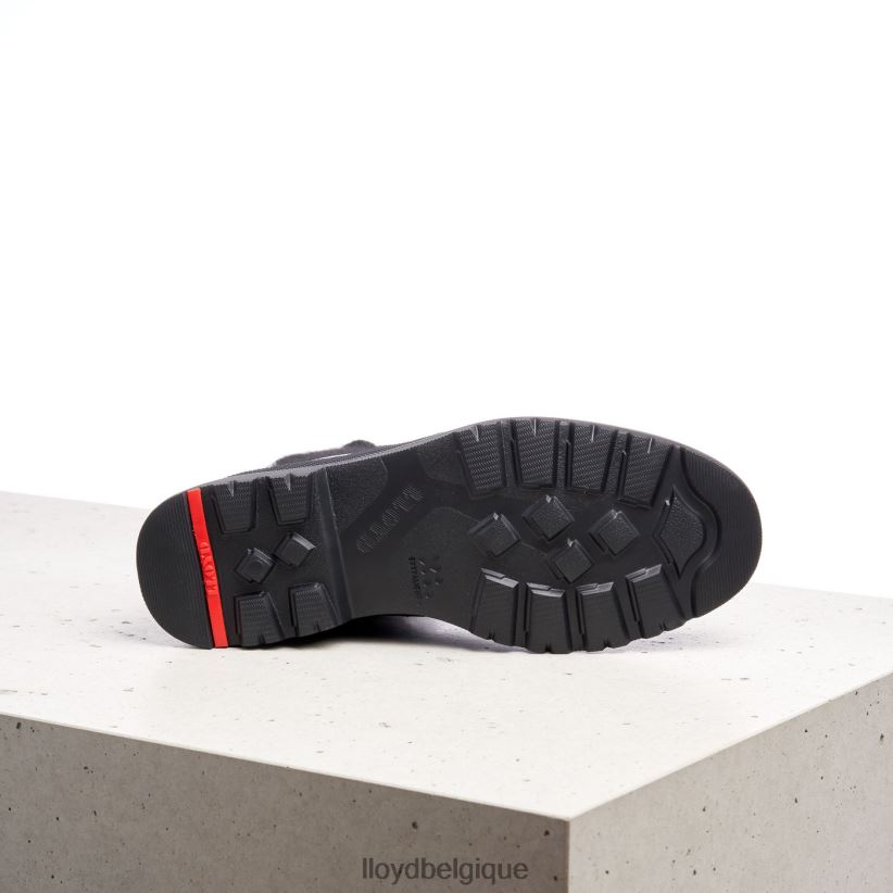 LLOYD bottines à enfiler en cuir lisse femmes noir 4Z6Z66958 chaussures