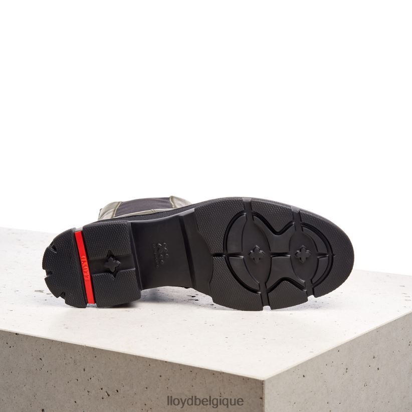 LLOYD bottines à enfiler en cuir lisse femmes vert 4Z6Z66930 chaussures