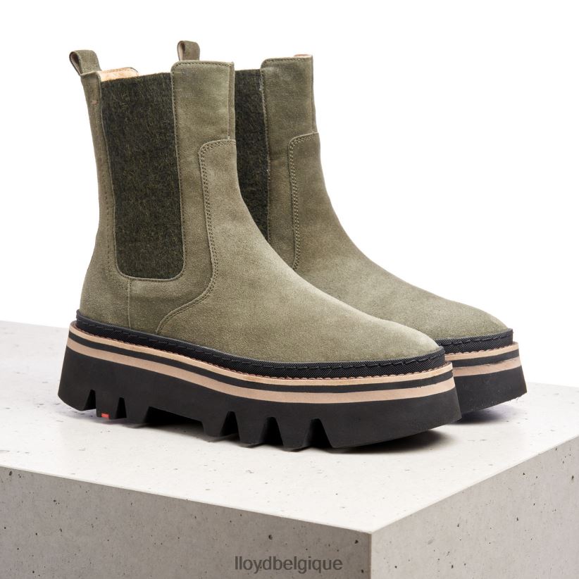 LLOYD bottines à enfiler femmes vert 4Z6Z66945 chaussures