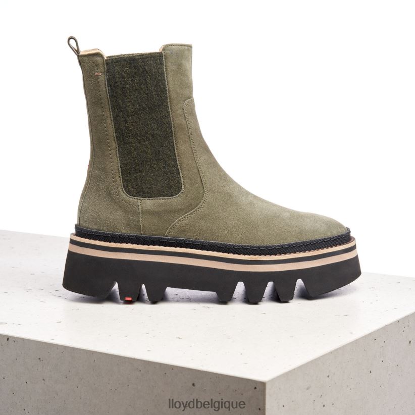 LLOYD bottines à enfiler femmes vert 4Z6Z66945 chaussures
