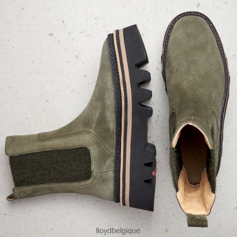 LLOYD bottines à enfiler femmes vert 4Z6Z66945 chaussures