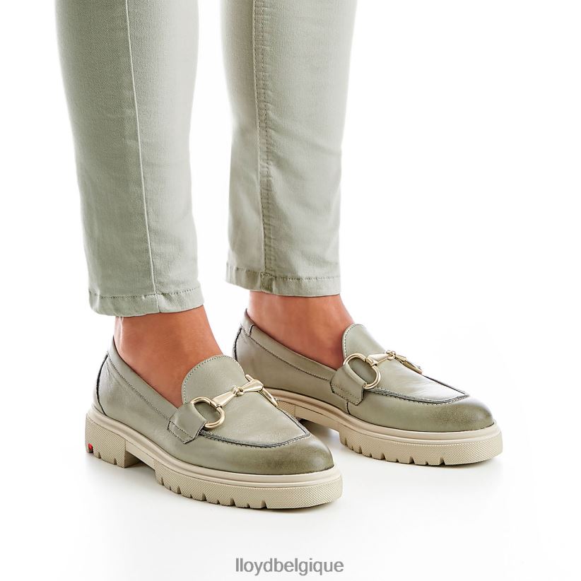 LLOYD charmante pantoufle femmes vert 4Z6Z661059 chaussures