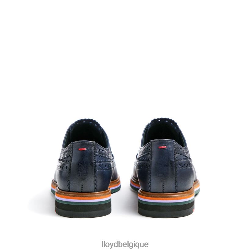 LLOYD demi-chaussures en cuir à lacets femmes bleu 4Z6Z661033 chaussures