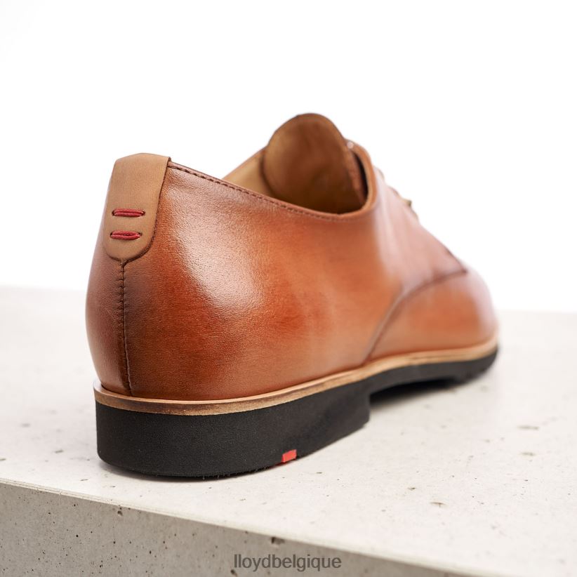 LLOYD demi-chaussures en cuir à lacets femmes brun 4Z6Z661057 chaussures