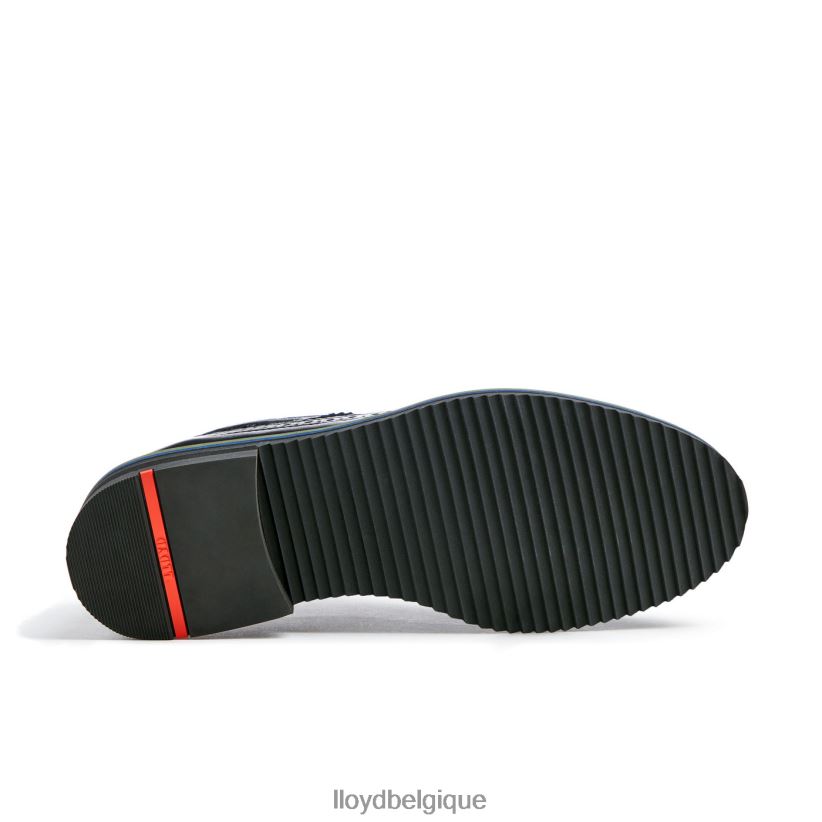 LLOYD demi-chaussures en cuir à lacets femmes noir 4Z6Z661031 chaussures