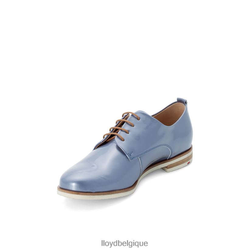 LLOYD demi-chaussures vernies à lacets femmes bleu 4Z6Z661088 chaussures