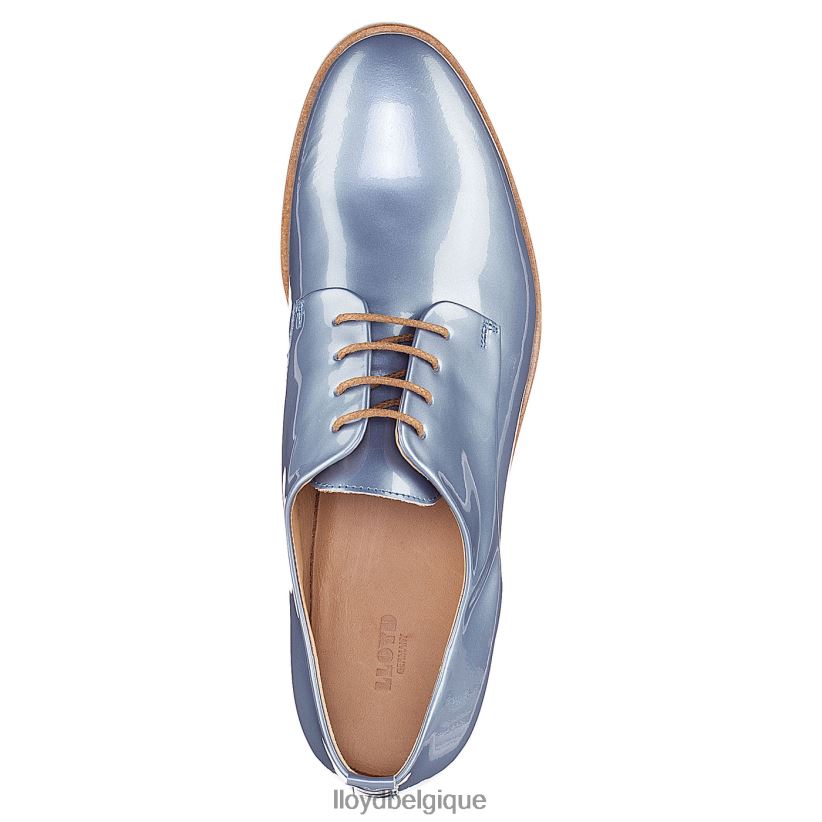 LLOYD demi-chaussures vernies à lacets femmes bleu 4Z6Z661088 chaussures