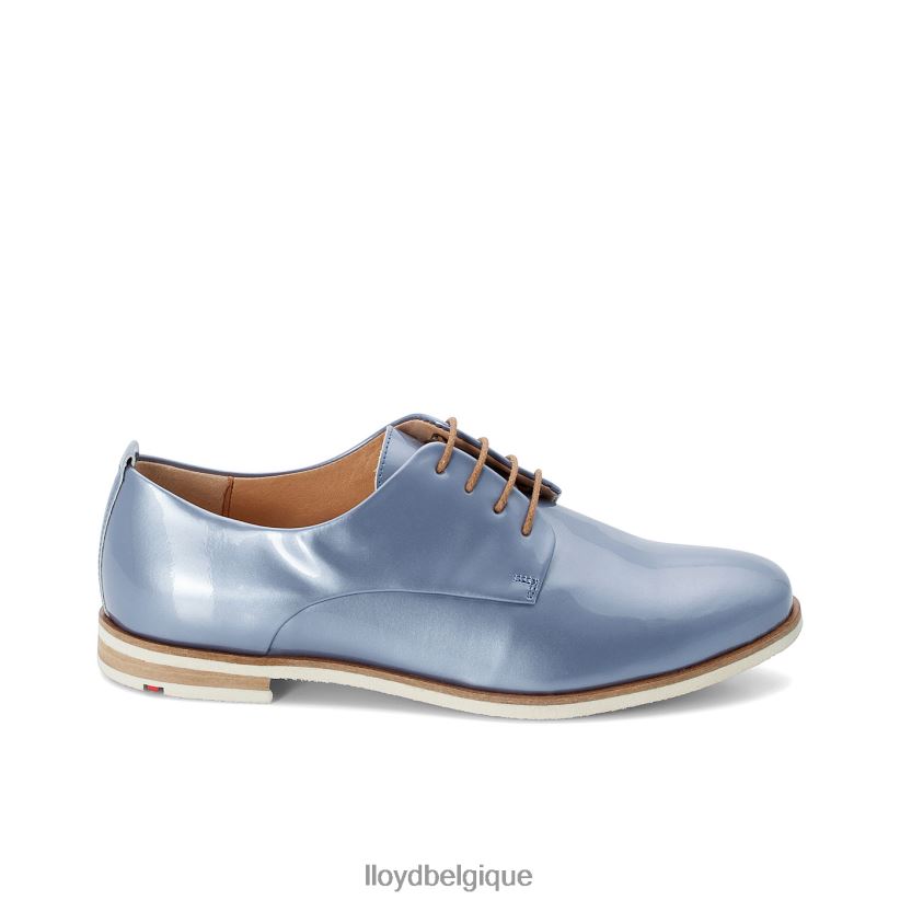 LLOYD demi-chaussures vernies à lacets femmes bleu 4Z6Z661088 chaussures