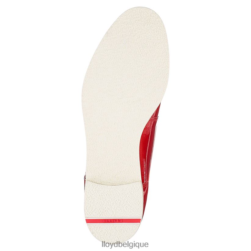 LLOYD demi-chaussures vernies à lacets femmes rouge 4Z6Z661102 chaussures