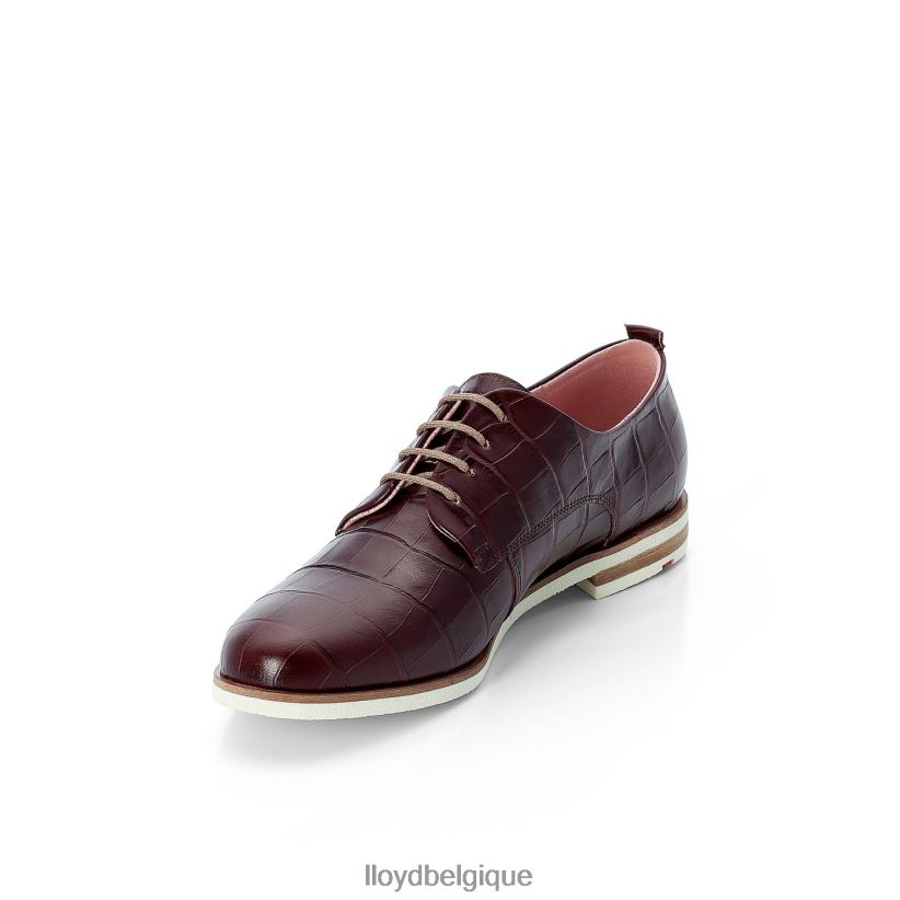 LLOYD demi-chaussures à lacets en cuir Rogh femmes brun 4Z6Z661091 chaussures