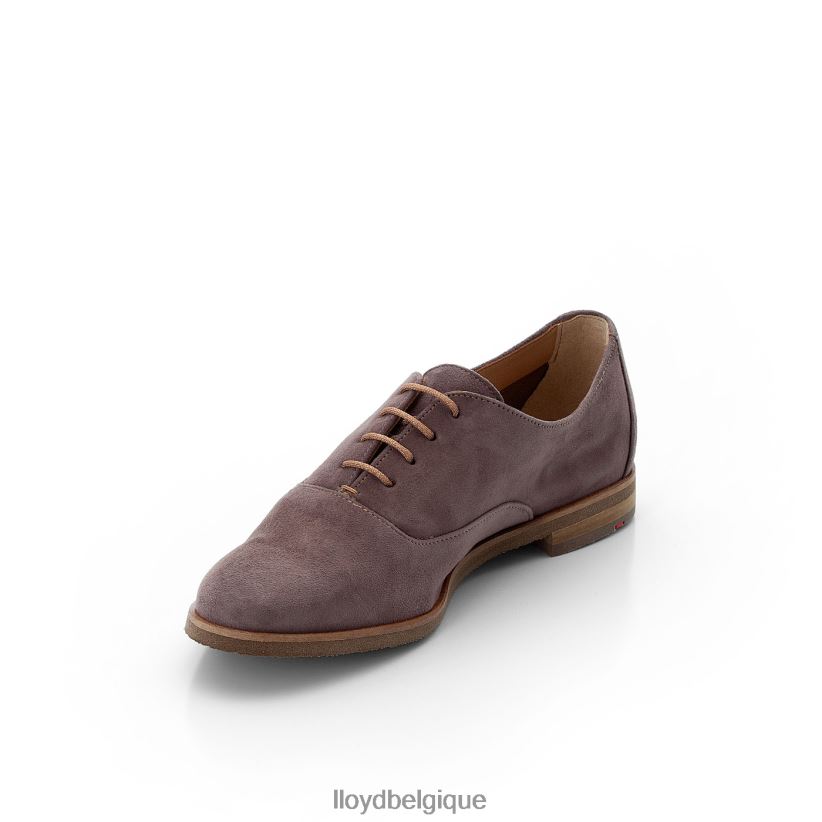 LLOYD demi-chaussures à lacets en cuir Rogh femmes gris 4Z6Z661095 chaussures