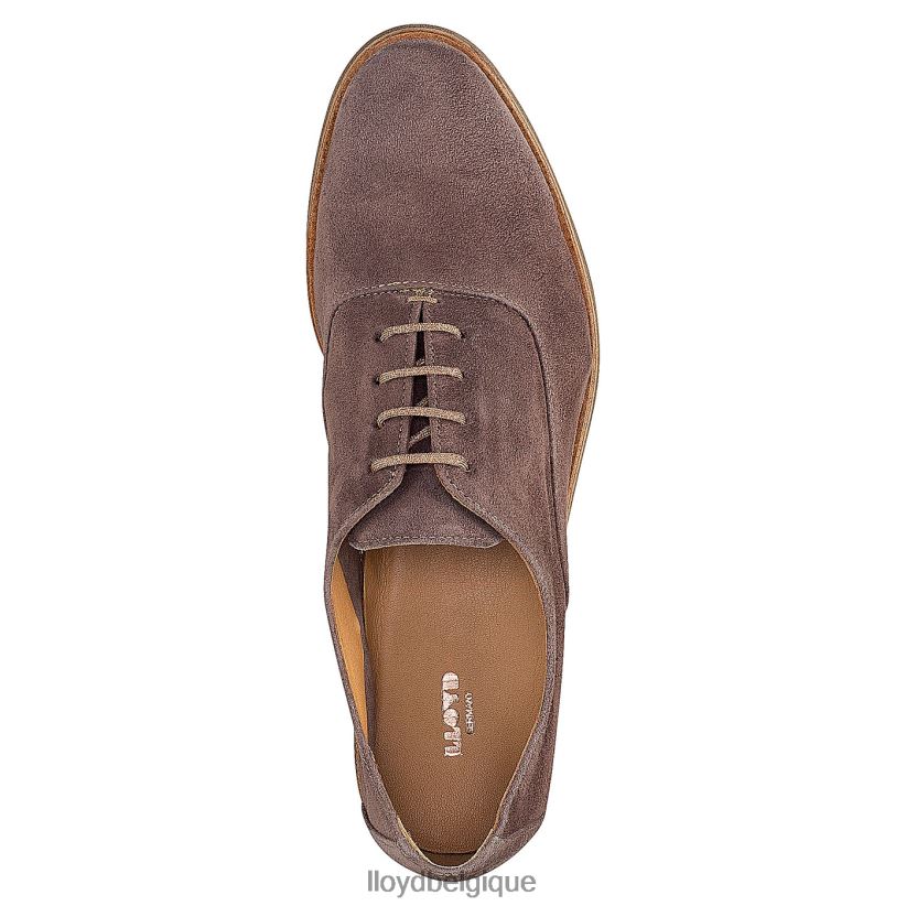 LLOYD demi-chaussures à lacets en cuir Rogh femmes gris 4Z6Z661095 chaussures