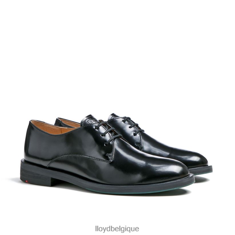 LLOYD demi-chaussures à lacets en cuir Rogh femmes noir 4Z6Z661022 chaussures