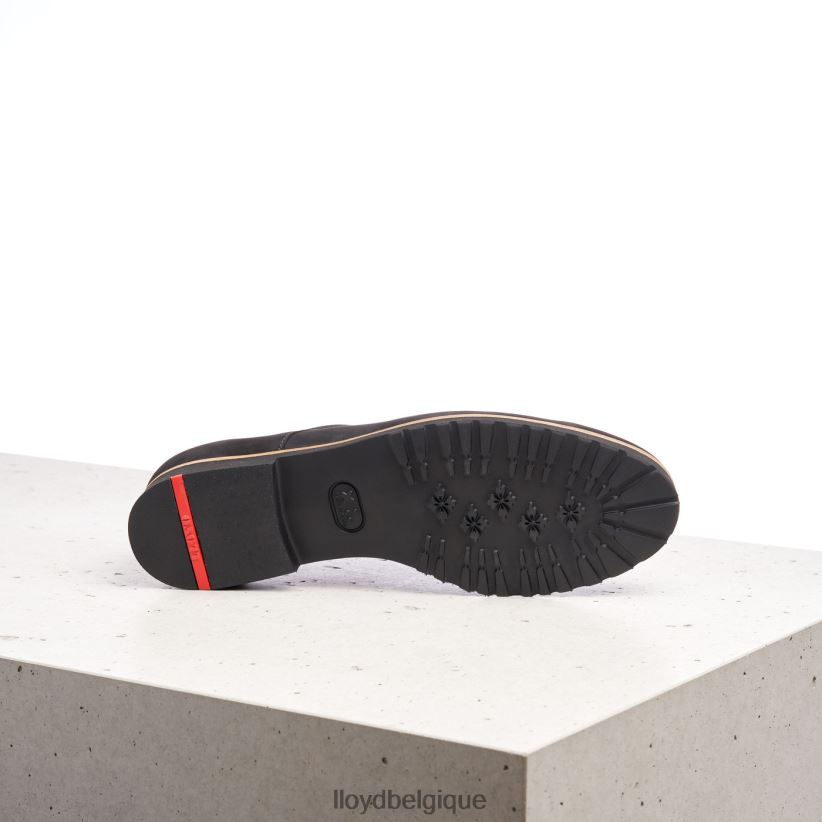 LLOYD demi-chaussures à lacets en cuir Rogh femmes noir 4Z6Z661071 chaussures