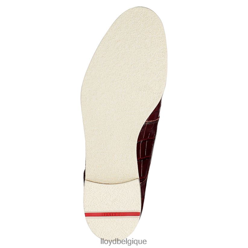 LLOYD demi-chaussures à lacets en cuir Rogh femmes rouge 4Z6Z661092 chaussures