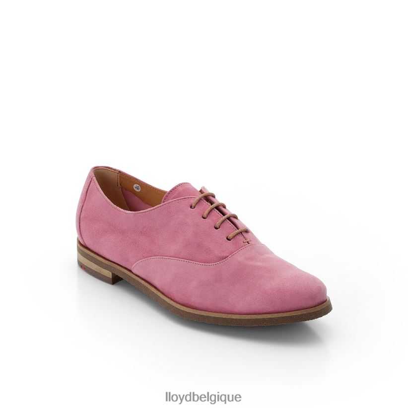 LLOYD demi-chaussures à lacets en cuir Rogh femmes rouge 4Z6Z661183 chaussures