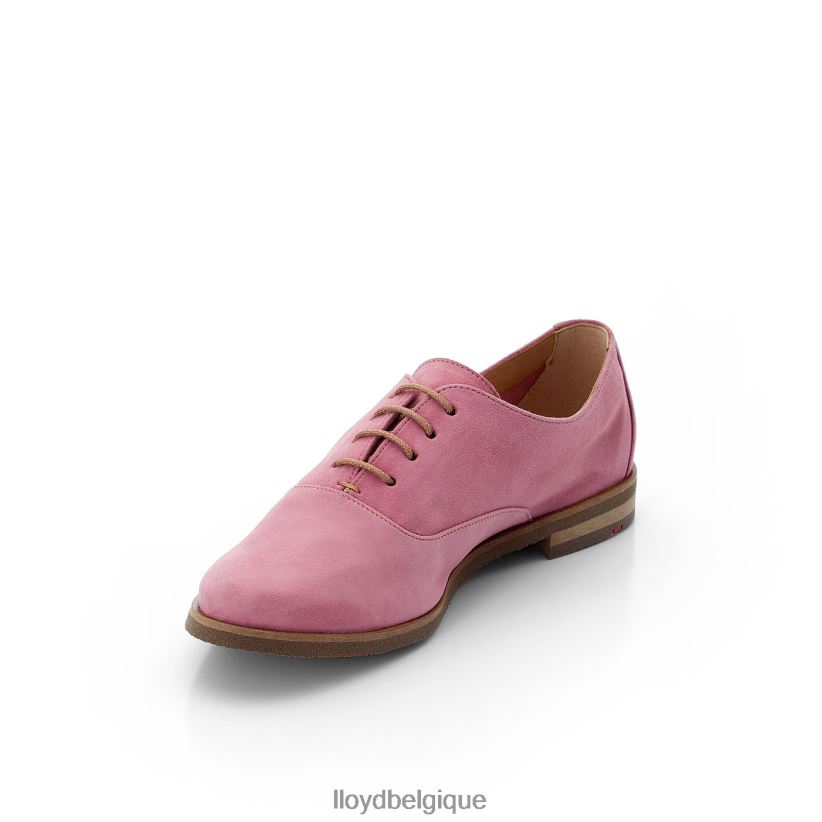 LLOYD demi-chaussures à lacets en cuir Rogh femmes rouge 4Z6Z661183 chaussures