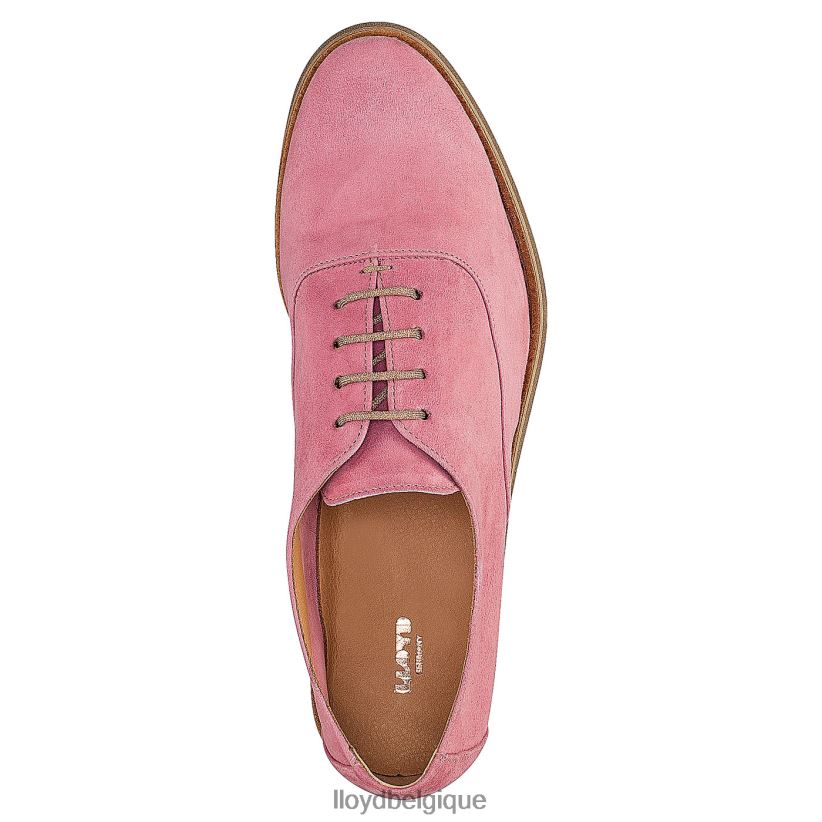 LLOYD demi-chaussures à lacets en cuir Rogh femmes rouge 4Z6Z661183 chaussures