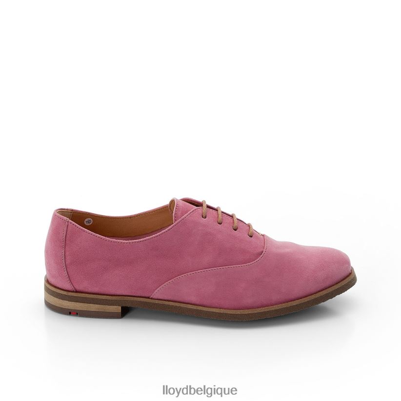 LLOYD demi-chaussures à lacets en cuir Rogh femmes rouge 4Z6Z661183 chaussures