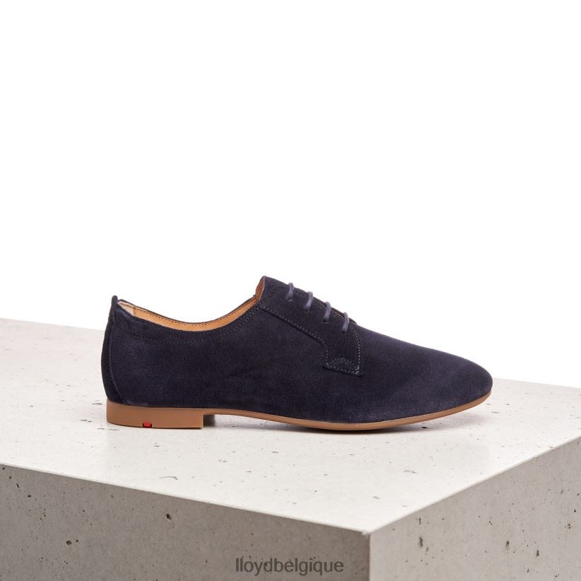 LLOYD demi-chaussures à lacets en daim femmes bleu 4Z6Z661188 chaussures