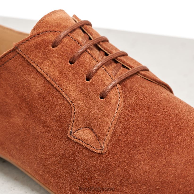 LLOYD demi-chaussures à lacets en daim femmes brun 4Z6Z661185 chaussures