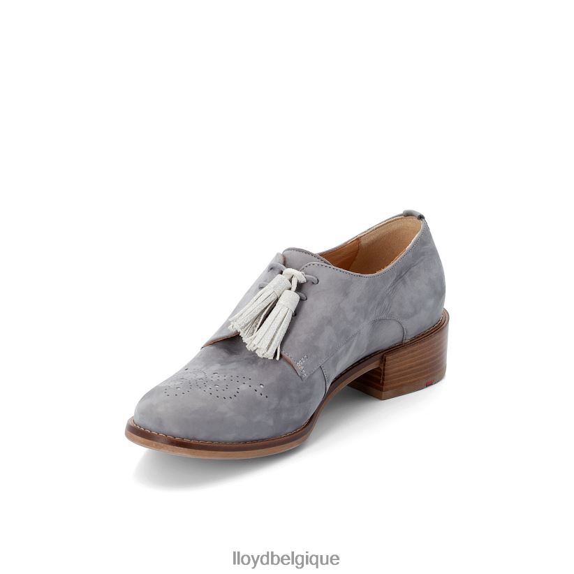 LLOYD demi-chaussures à lacets en daim femmes gris 4Z6Z661084 chaussures