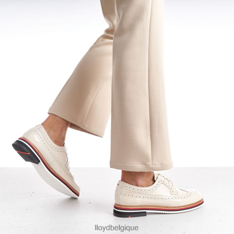 LLOYD demi-chaussures à lacets femmes beige 4Z6Z661069 chaussures