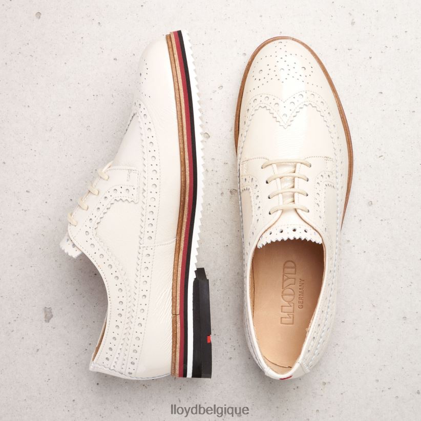 LLOYD demi-chaussures à lacets femmes beige 4Z6Z661069 chaussures