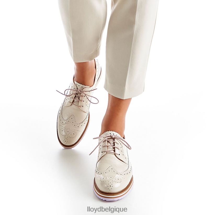 LLOYD demi-chaussures à lacets femmes beige 4Z6Z661080 chaussures