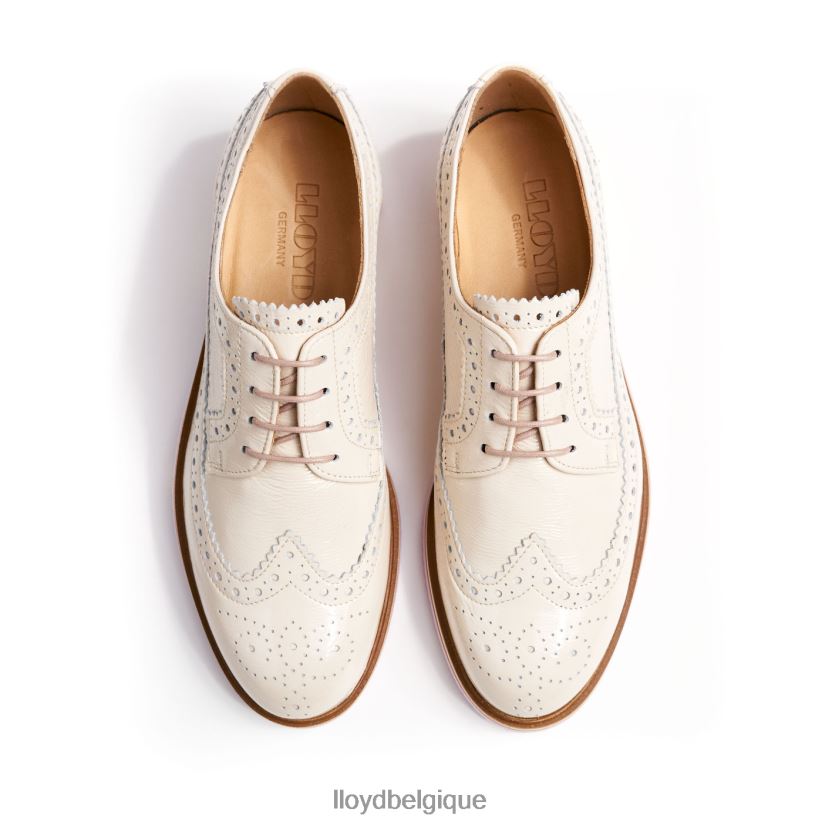 LLOYD demi-chaussures à lacets femmes beige 4Z6Z661080 chaussures