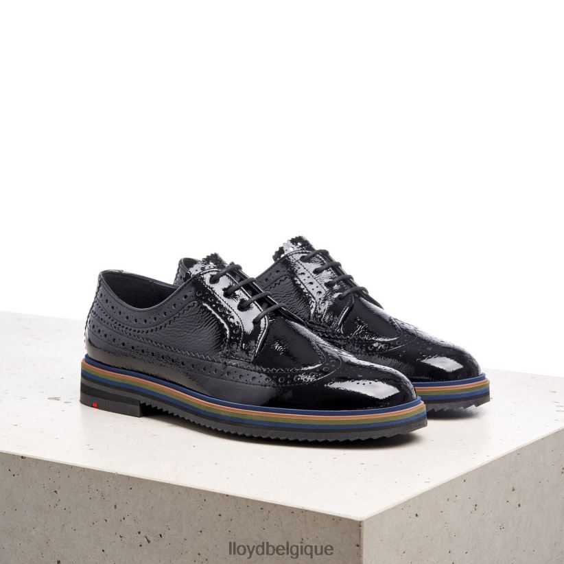 LLOYD demi-chaussures à lacets femmes noir 4Z6Z661043 chaussures