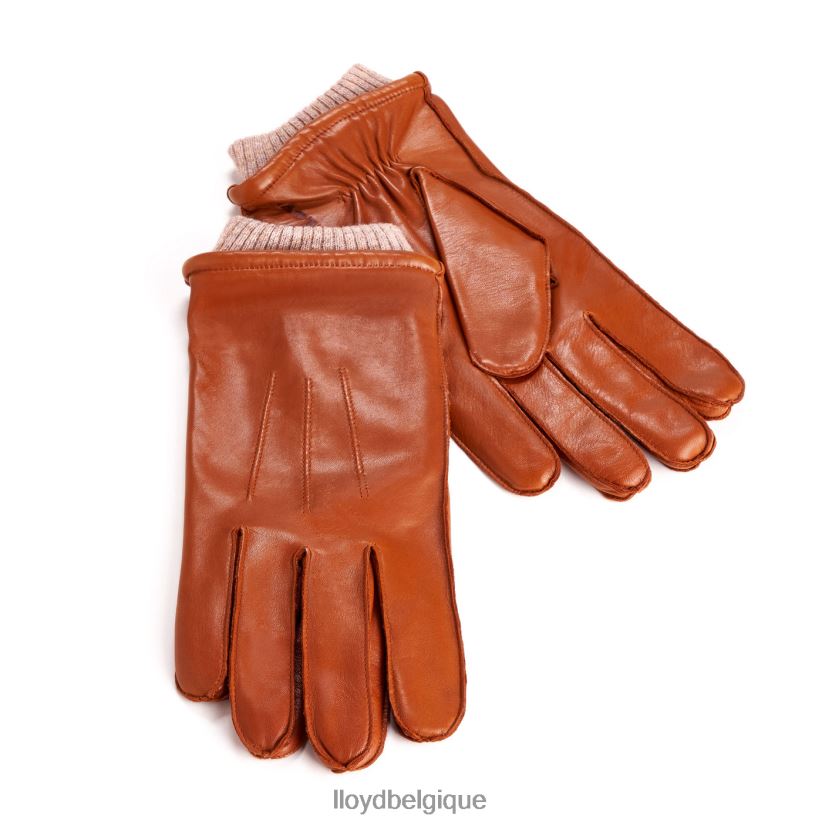 LLOYD des gants de cuir Hommes brun 4Z6Z66709 accessoires