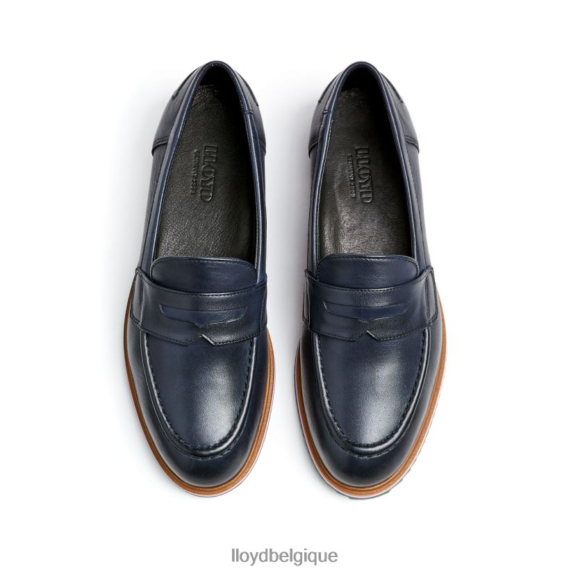 LLOYD enfiler des demi-chaussures femmes bleu 4Z6Z661032 chaussures