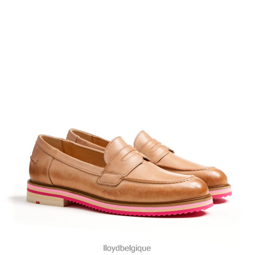 LLOYD enfiler des demi-chaussures femmes brun 4Z6Z661061 chaussures