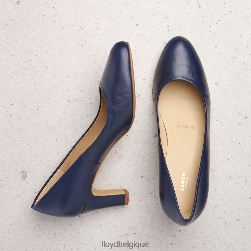 LLOYD escarpins en cuir brut femmes bleu 4Z6Z661052 chaussures